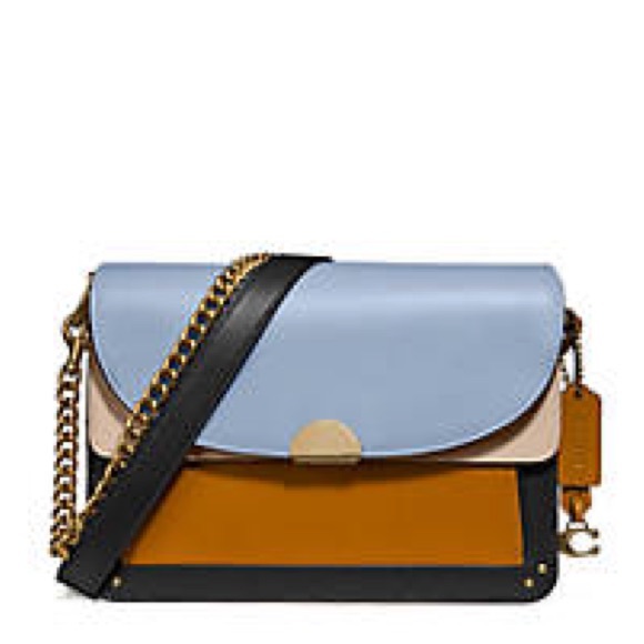 Coach Handbags - Dreamer Shoulder Bag In Colorblock With Whipstitch